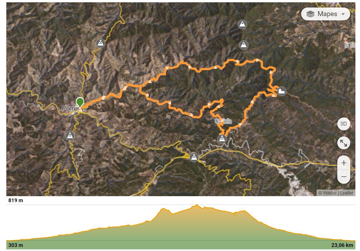 mapa mitja
